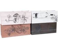 Home4You Dovanų maišelis GOOD WINE, 15,5x37x10cm, mix