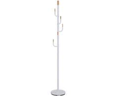 Home4You Drabužių kabykla "Glade" d28xh174cm, balta