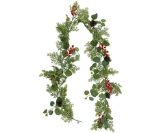 Home4You Garland GREENLAND 1,8m eukaliptas