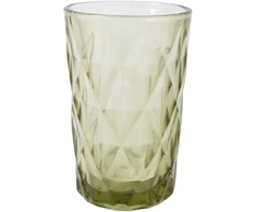 Home4You Stiklinė aukšta CORAL 350ml, žalia