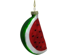 Home4You Kalėdinis papuošalas JOY WATERMELON 9,5 cm, stiklas