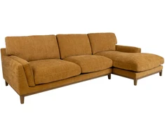 Kampinė sofa BASIL dešinioji kampinė, oranžinė