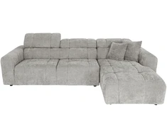 Home4You Kampinė sofa BELISMA RC Pilka