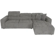 Home4You Kampinė sofa BELISMA RC Pilka