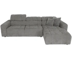 Home4You Kampinė sofa BELISMA RC Pilka