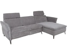 Home4You Kampinė sofa DAYTON RC, elektrinis atlošas, šviesiai pilka