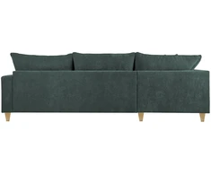Home4You Kampinė sofa LAYLA LC, žalia