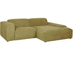 Home4You Kampinė sofa LEHTE dešinioji kampinė, žalia