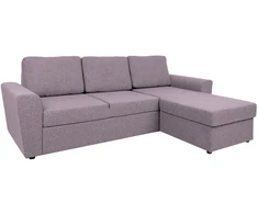 Home4You Kampinė sofa lova INGMAR Rožinė spalva