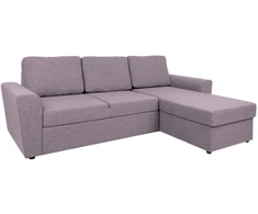 Home4You Kampinė sofa lova INGMAR Rožinė spalva