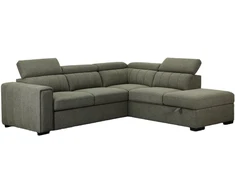Home4You Kampinė sofa-lova ODELIA-2 RC Žalia