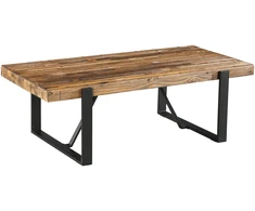 Home4You Kavos staliukas IRONBRIDGE 132x66xH43,5cm, pušis
