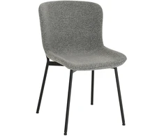 Home4You Kėdė MANOLO pilka boucle