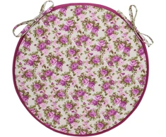 Home4You Pagalvėlė LONETA NEW kėdei D39cm, violetinė rožinė