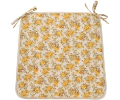 Fotelis Home4You Pagalvėlė LONETA NEW kėdei 39x39cm, smėlio spalvos rožė