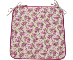 Fotelis Home4You Pagalvėlė LONETA NEW kėdei 39x39cm, violetinė rožė