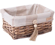 Home4You Krepšelis WILLI STRIPE 26x18xH12cm