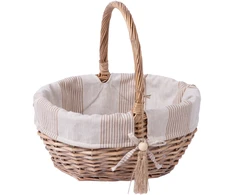 Home4You Krepšelis WILLI STRIPE 33x25xH17/34cm