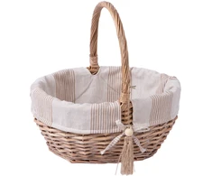 Home4You Krepšelis WILLI STRIPE 33x25xH17/34cm