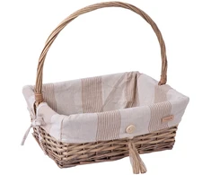 Home4You Krepšelis WILLI STRIPE 37x28xH15/39cm
