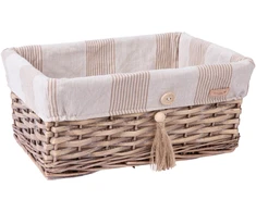 Home4You Krepšelis WILLI STRIPE 38x25xH16cm
