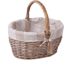 Home4You Krepšys WILLI STRIPE 42x31xH23/38cm