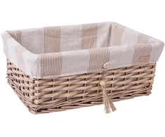 Home4You Krepšys WILLI STRIPE 43x30xH18cm