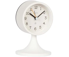 Home4You Žadintuvas EVERO, aukštis 14 cm, baltas