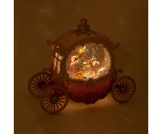 Home4You LED dekoracija „WONDERLAND“, 26 x 11 x H20 cm, rožinė