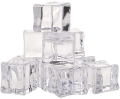 Home4You Dekoratyvinis LEDO KUBAS Ledas Cubes 300g