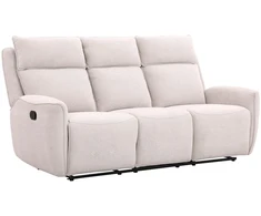 Home4You Trivietė sofa MAREN su rankiniu mechanizmu, smėlio spalvos