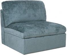 Fotelis Home4You Modulinė sofa SAMOA 1-vietė berankė sekcija, ocean žalias