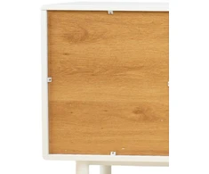 Home4You Naktinis staliukas IRIS 48x40xH55cm, baltas