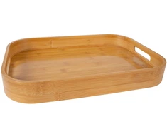 Home4You Padėklas BAMBOO HOME 22x33cm
