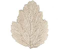 Home4You Kilimėlis BIG LEAF 36x45cm, auksinis