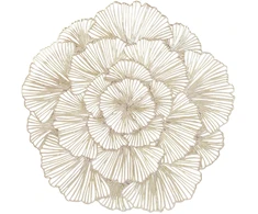Home4You Kilimėlis ROSE D38cm, auksinis