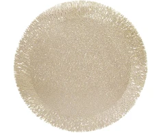 Home4You Kilimėlis GLAM D38cm, auksinis