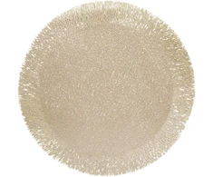 Fotelis Home4You Kilimėlis GLAM D38cm, auksinis