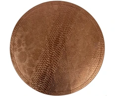 Fotelis Home4You Kilimėlis BOA D38cm, varinė gyvatė