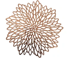Home4You Padėkliukas FIORE D38 cm, vario spalvos