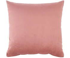 Home4You Vintage Pagalvė VELVET 2, 45x45cm, vintažinė rožinė