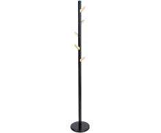 Home4You Kabykla FOREST D28H177cm, juoda/natūrali
