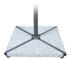 Home4You Parasol Akmenys skėčio pagrindui 4 vnt. / 56 kg, granitas
