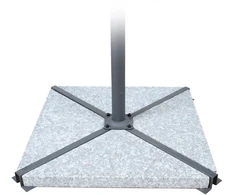 Home4You Parasol Akmenys skėčio pagrindui 4 vnt. / 56 kg, granitas