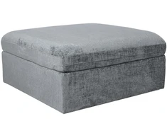 Home4You Ottoman SAMOA 91x91xH46cm, pilkas