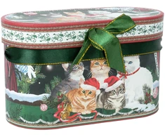 Home4You Puodeliai MIA CATS H10,5cm 300ml 2vnt. dovanų dėžutėje