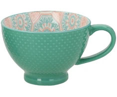 Home4You Puodelis SEREN 7.7 cm turkio spalvos keramika