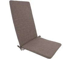 Home4You Sėdynės/nugaros pagalvėlė SIMPLE BROWN 48x115xH3cm