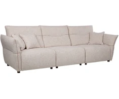 Home4You 4 vietų sofa „CALLA“, avižų baltumo spalvos