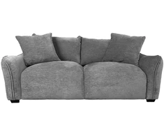 Home4You Sofa DIVI, 3 vietų, pilka
